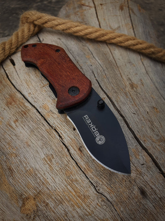 Boker Wood Handle Mini Foldable