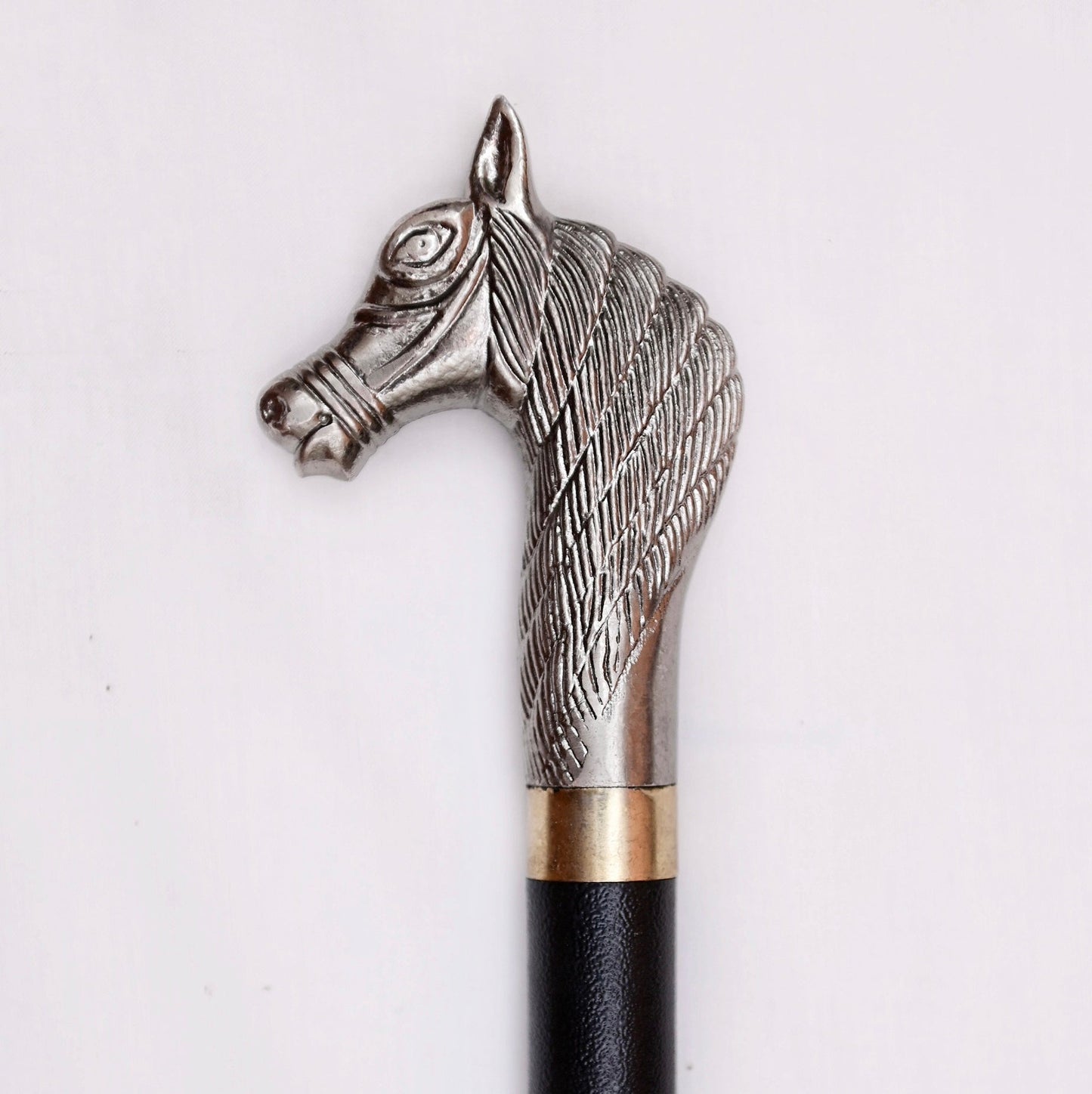 Handcrafted Horse walking cane