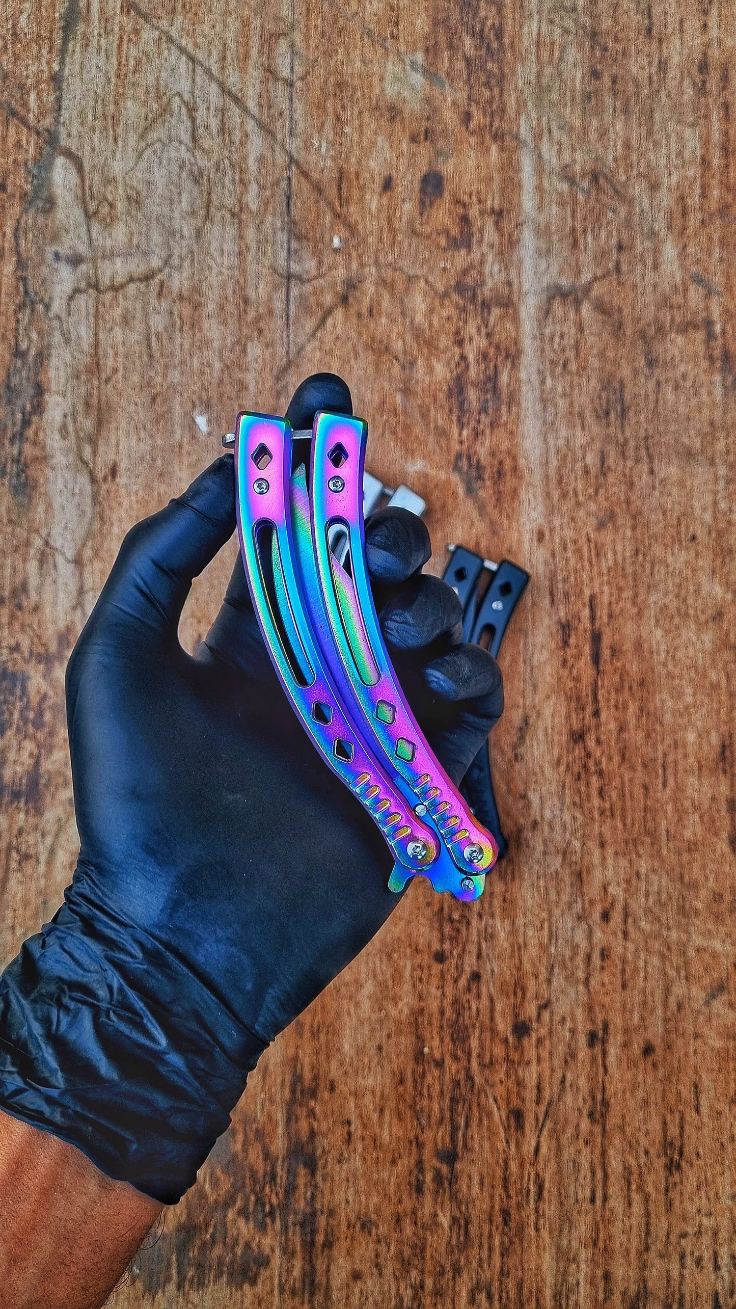 Curved Butterfly Knife