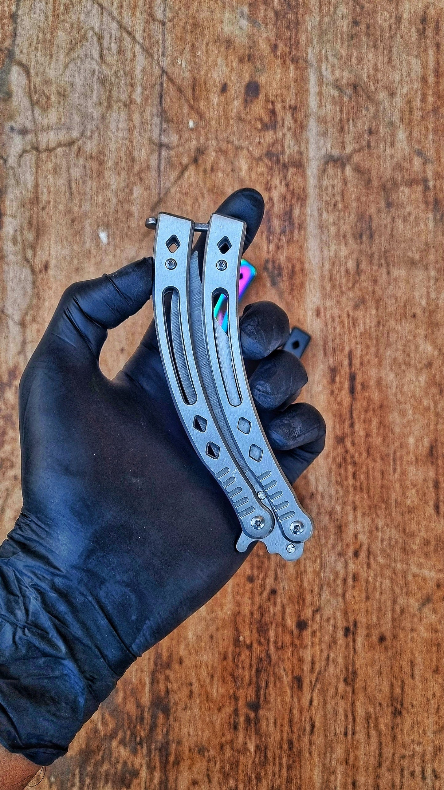 Curved Butterfly Knife